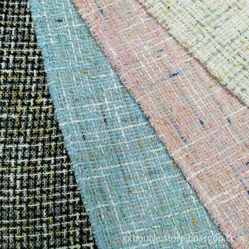 Boucle Mode Garn gefärbt Design Stoff